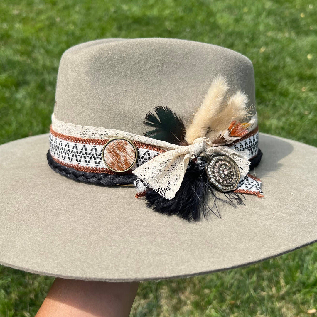 Cowhide Lapel Hat Pin Metal