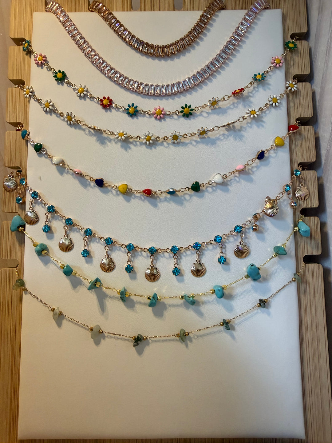 Premium Chain Layer inc. stone, gem, enamel